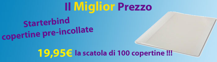 Starterbind copertine pre-incollate